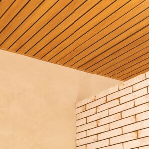 Teto Vinílico Plus Linea Marrom 3m