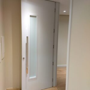 Residencial porta com visor