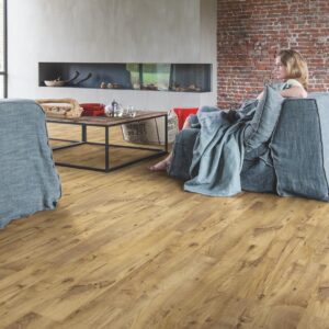 Piso laminado  Castanheiro vintage natural  quick step