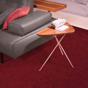 Carpete itapema vermelho residencial